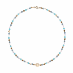 Náhrdelník Amalia slnko tykrysovo zlatý