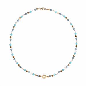 Náhrdelník Amalia slnko tykrysovo zlatý