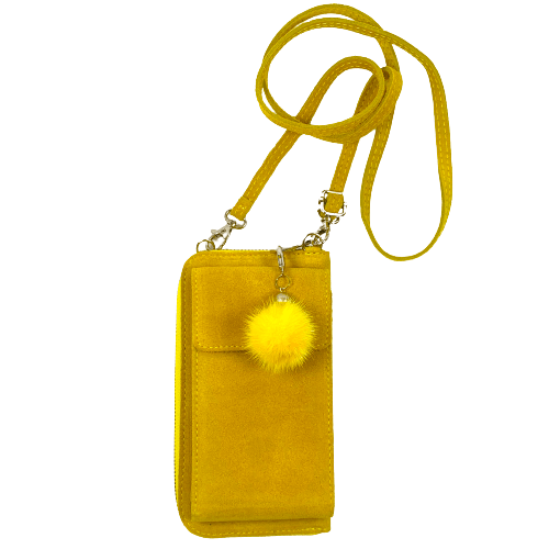Kožená kabelka Handy žltá